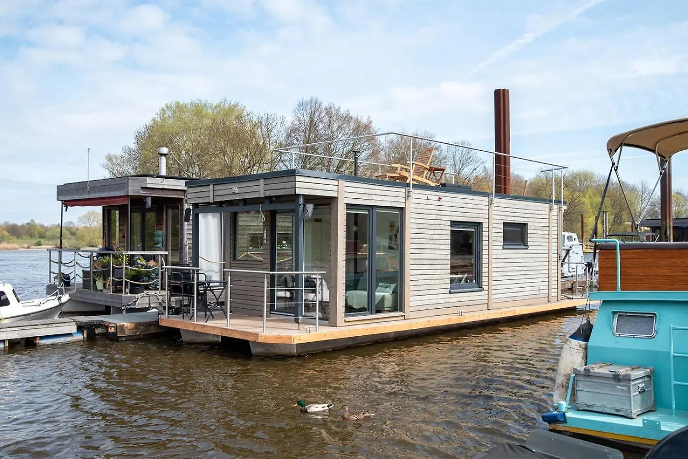 Hausboot Wilma Hotel Hamburg